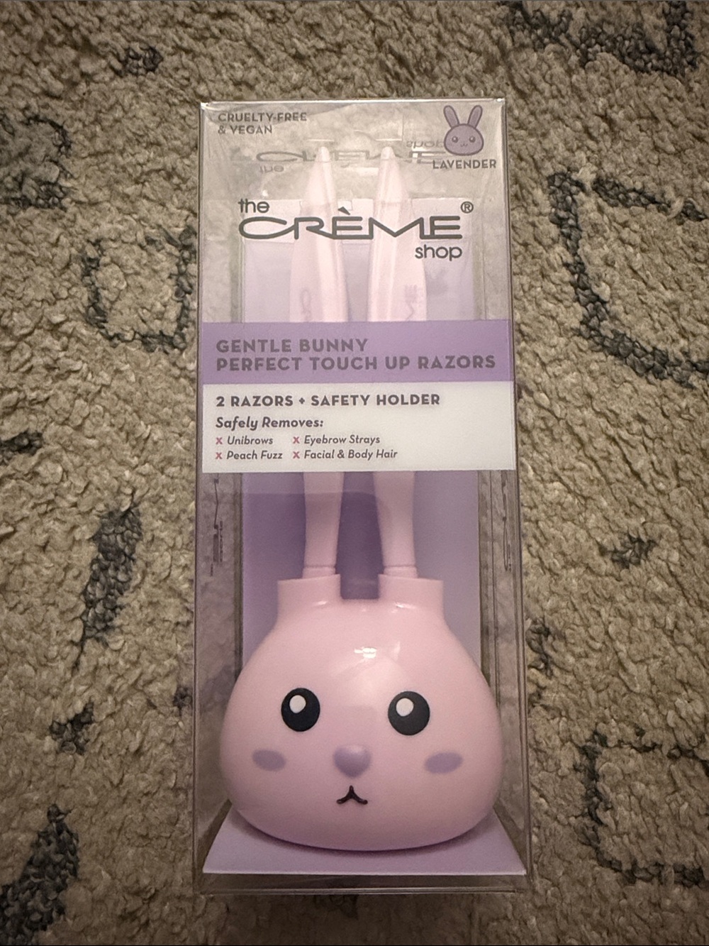 5/$25 the  CRÈME shop Gentle Bunny Touch-Up Razors new